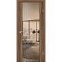 Межкомнатная дверь Sanremo SR-01 зеркало-триплекс бронза