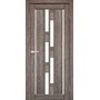 Межкомнатная дверь Venecia Deluxe VND-05 с белым стеклом