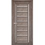 Межкомнатная дверь Venecia Deluxe VND-01 с белым стеклом