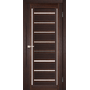 Межкомнатная дверь Venecia Deluxe VND-01 с белым стеклом