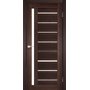 Міжкімнатні двері Venecia Deluxe VND-02 з білим склом