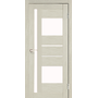 Міжкімнатні двері Venecia Deluxe VND-03 з білим склом